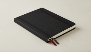 A5 Fabric Cover Notebook - Premium Cloth Bound Journal with Thick Ink-Proof Paper