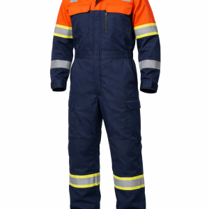 Heavy-Duty Multi-Pocket Safety Coverall