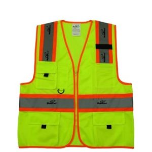 Multi-Pocket Hi-Viz Executive Safety Vest