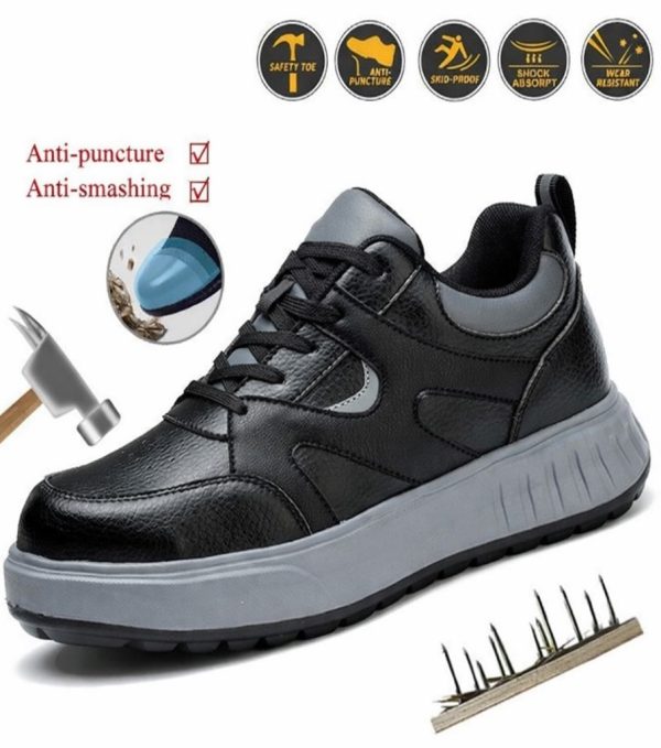 Heavy-Duty Industrial Safety Shoes